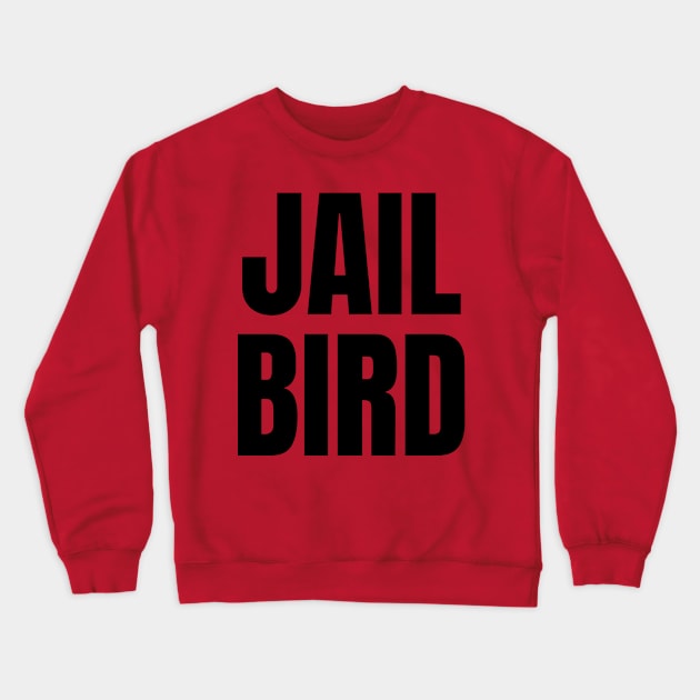 Jail Bird Large Crewneck Sweatshirt by Spatski